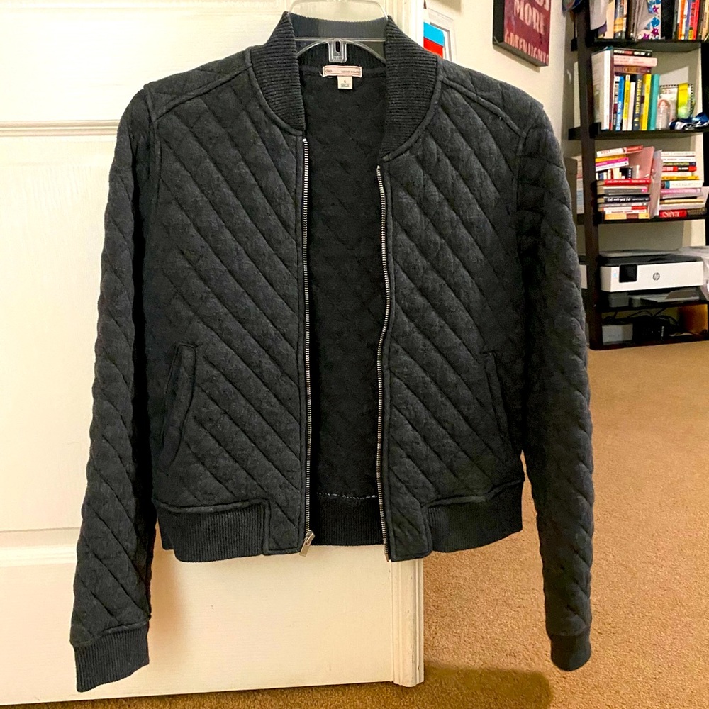 GAP Diamond Quilted Bomber Jacket